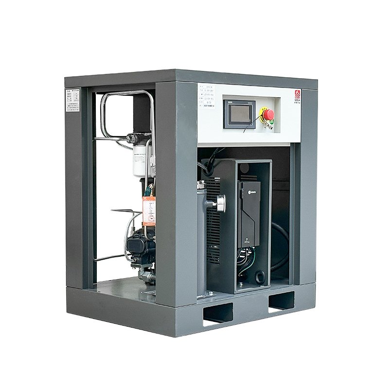 RTS 7.5KW 10HP Screw Compressor Permanent Magnet Variable Speed 380V 50HZ 3P Industrial Air Compressor Ready to Ship in Stock
