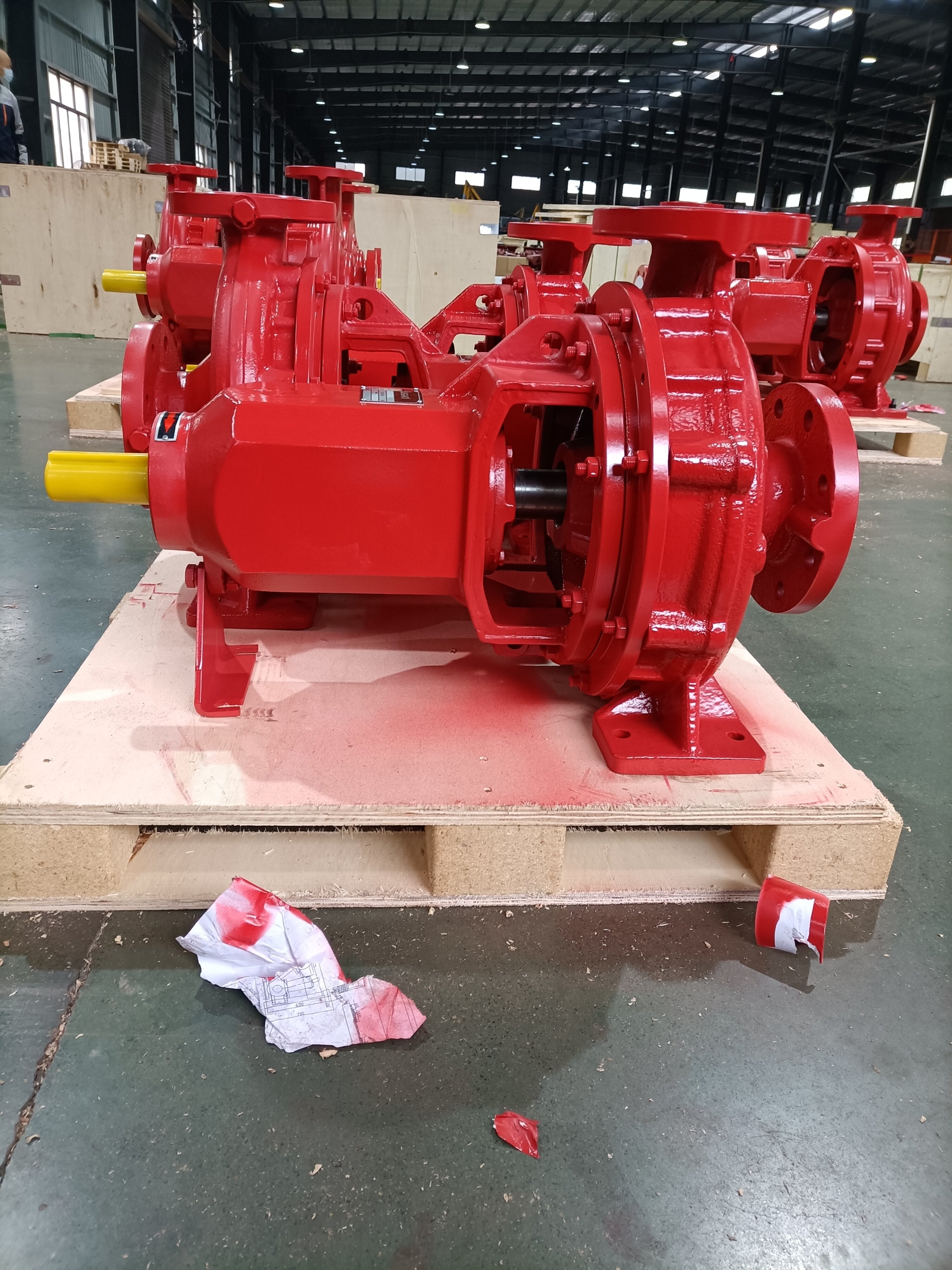 15 Years Pump Manufacturer Direct!High Pressure Fire Fighting Pumps Price of 750 Gpm Diesel Single Suction Fire Fighting Pump