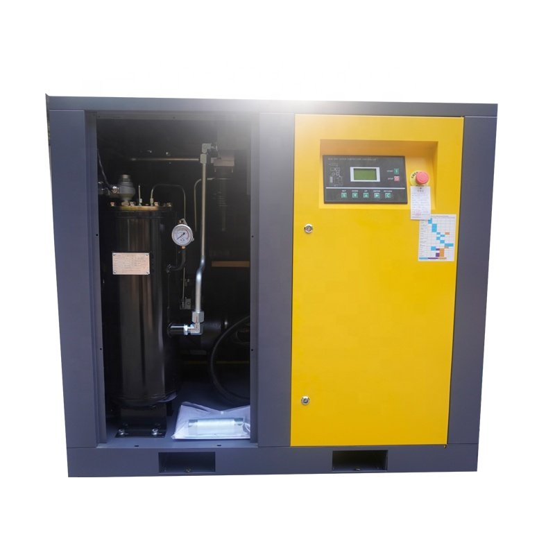 Airstone Energy Saving Fix Speed 30Hp 22Kw Screw Air Compressor Rotary Type 7 8 10Bar Direct Driven for Industrial