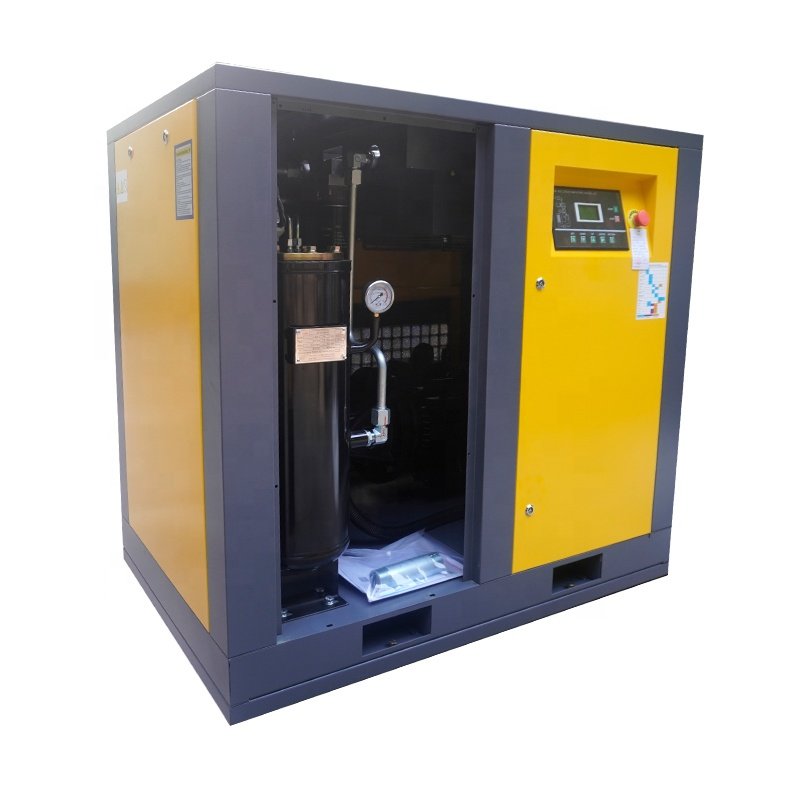 Airstone Energy Saving Fix Speed 30Hp 22Kw Screw Air Compressor Rotary Type 7 8 10Bar Direct Driven for Industrial
