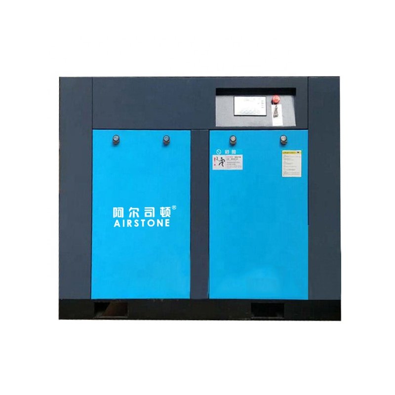 Airstone Energy Saving Fix Speed 30Hp 22Kw Screw Air Compressor Rotary Type 7 8 10Bar Direct Driven for Industrial