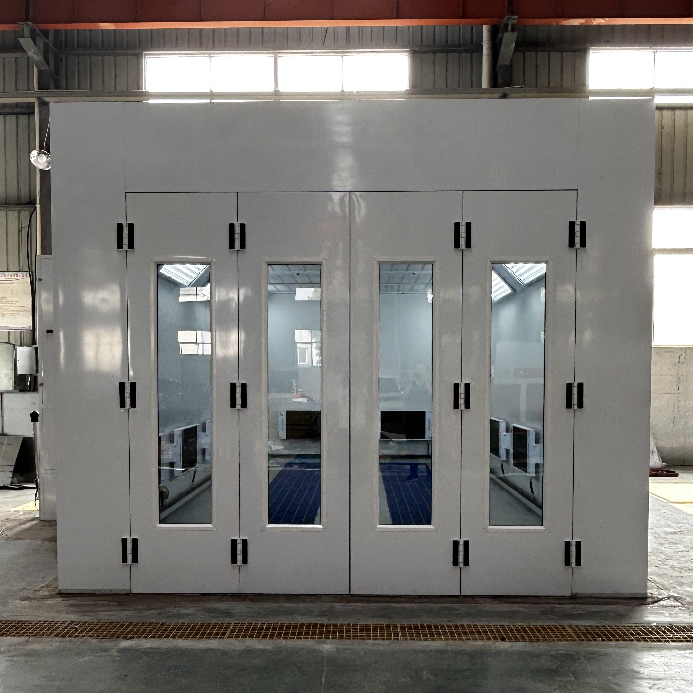 Car Spray Painting Drying Oven Water Curtain Automotive Powder Coating Spray Booth