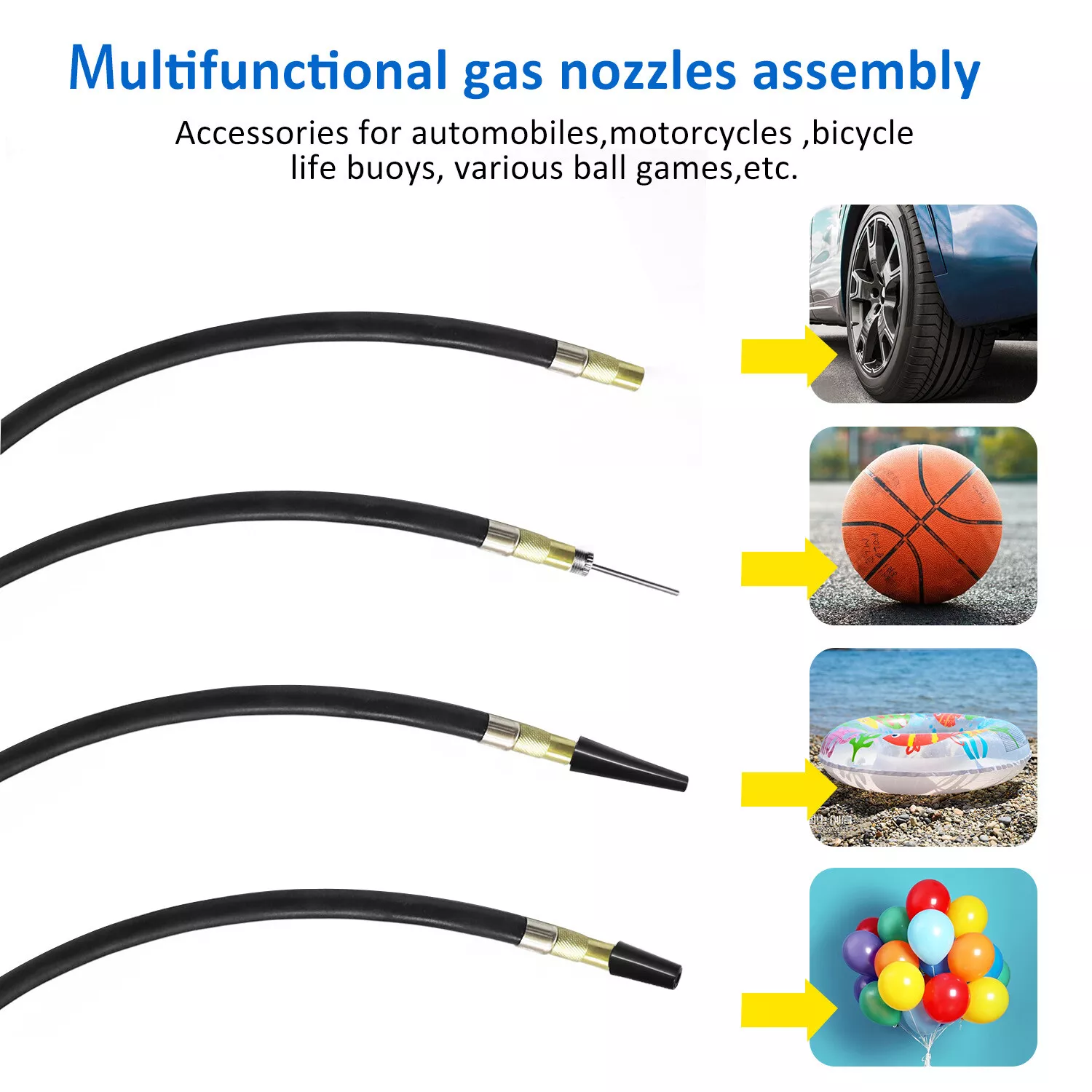 Double Cylinder Car Repair Set Air Compressor Tire Inflatable Pump 12V Portable Car Tire Repair Tyre Inflator Compressor