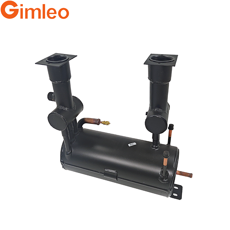 EVI Heat Pump Shell Tube Heat Exchanger Coil Heater for Fresh air Ventilation System (GAD07-CME-Z)