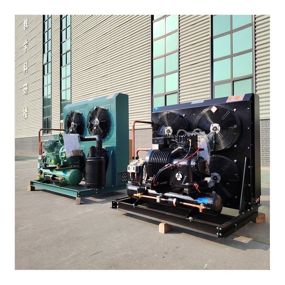40hp 35hp 30hp 25hp 20hp air Cooled Condensing Unit with Condenser Semi Hermetic Piston Compressor