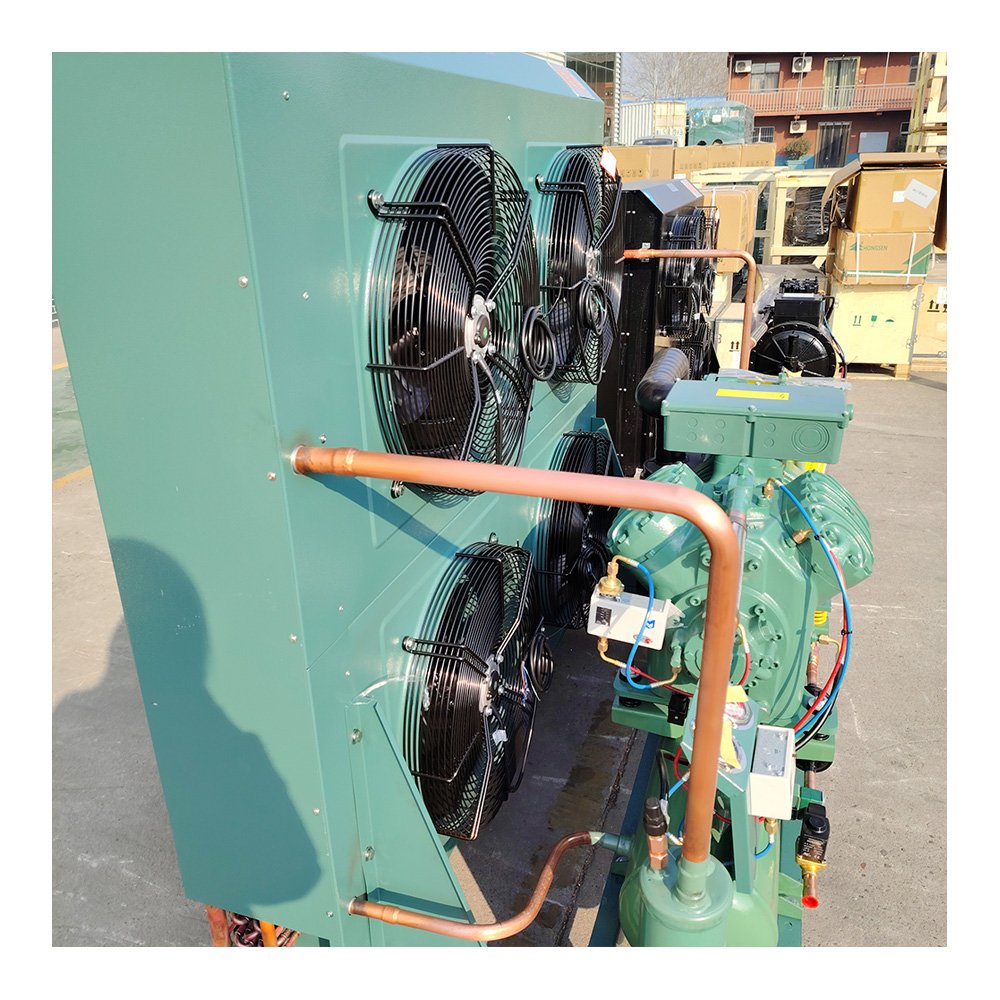 40hp 35hp 30hp 25hp 20hp air Cooled Condensing Unit with Condenser Semi Hermetic Piston Compressor