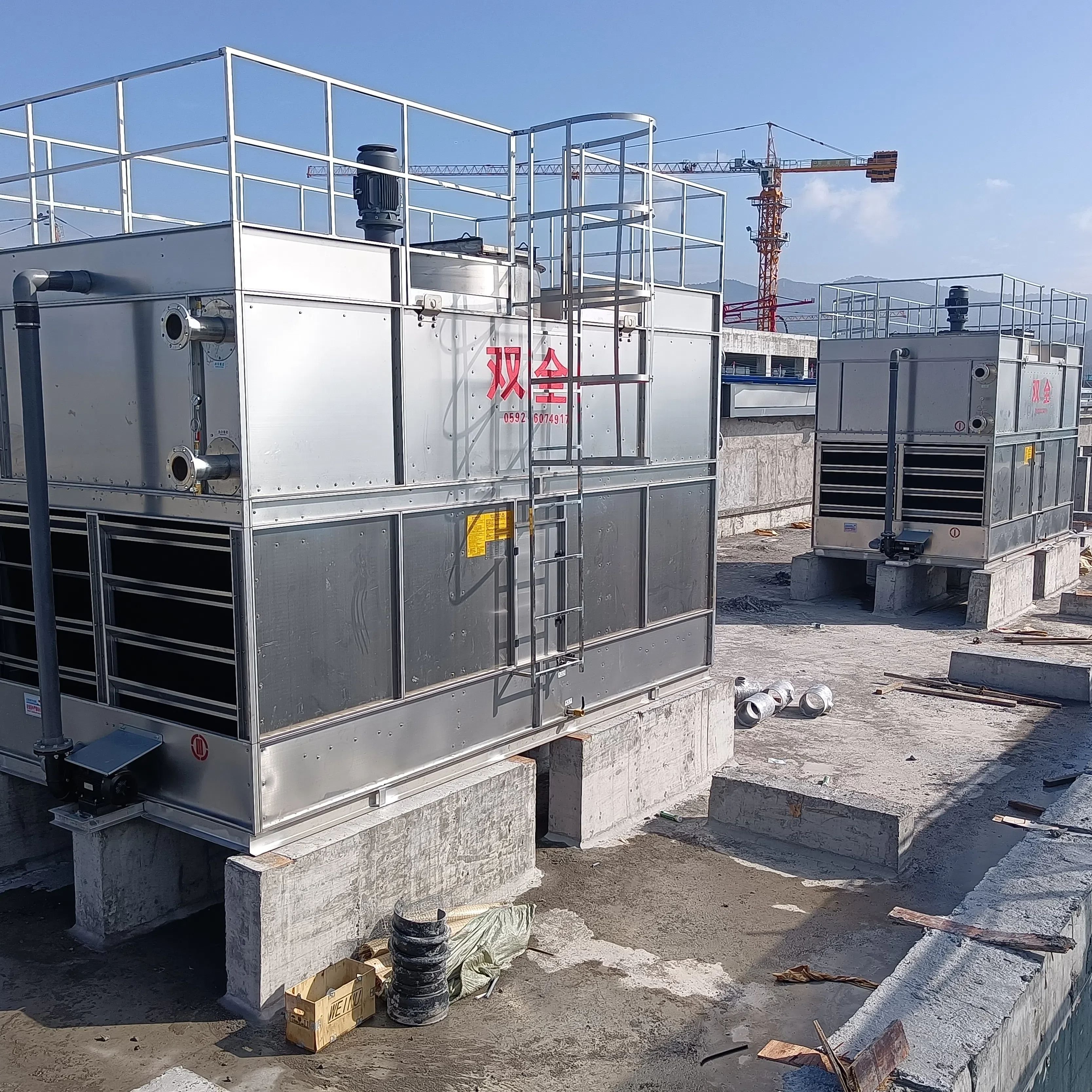 Counterflow Closed Fiberglass Square Closed Cooling Tower Industrial Cooling Tower Cooling Equipment