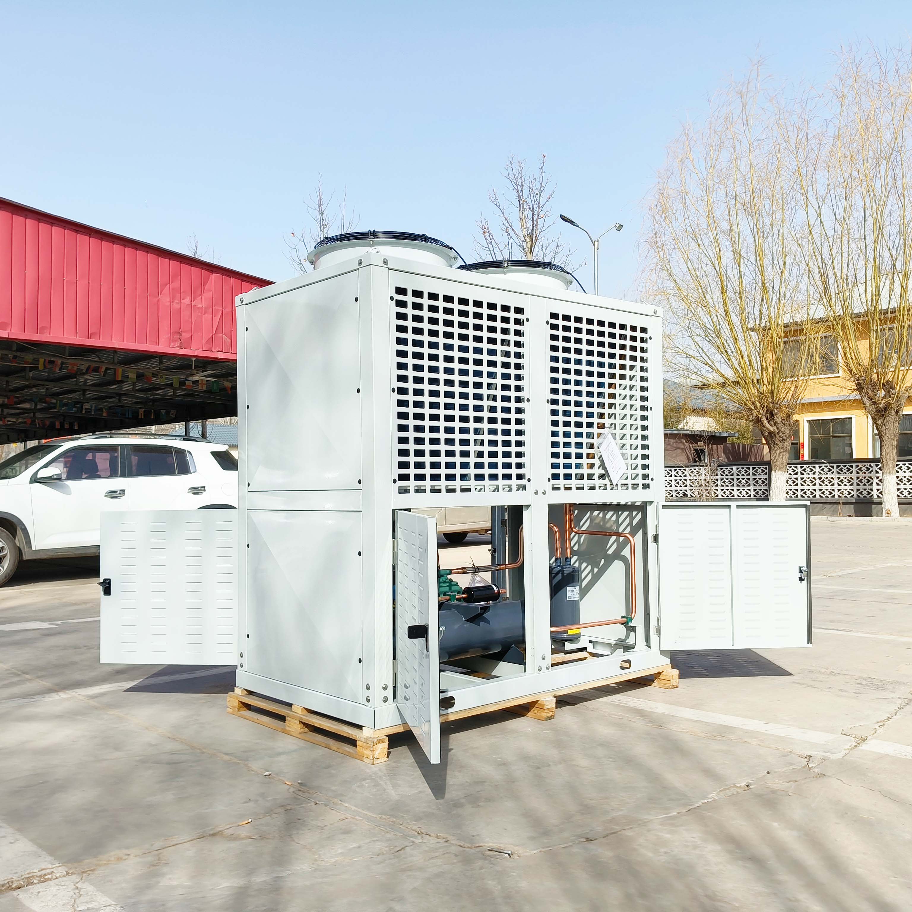 Wholesale Cheap Price 15 hp Condensing Unit Air Cooled Screw Compressors Unit Refrigeration Condensing Unit