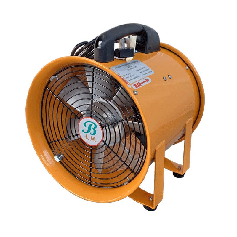 110V US STANDARD Portable Ventilation Fans Air Dust Fan Portable Axial Exhaust Blower Fan 8/10/1 Inch 200mm/300mm/400m