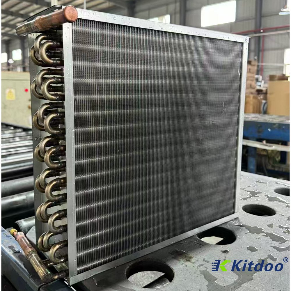 High Efficiency Cooling FNF Type Air Cold Condenser Air Coolded Condenser With Shell