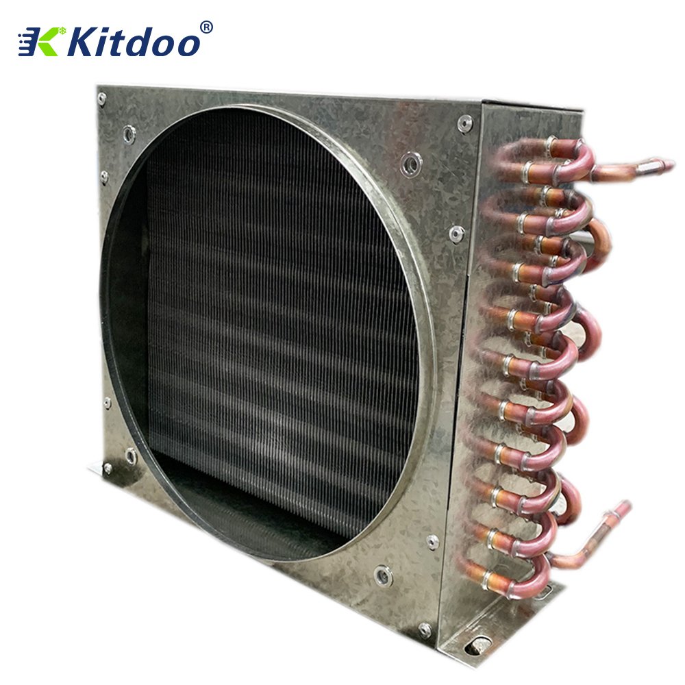 High Efficiency Cooling FNF Type Air Cold Condenser Air Coolded Condenser With Shell