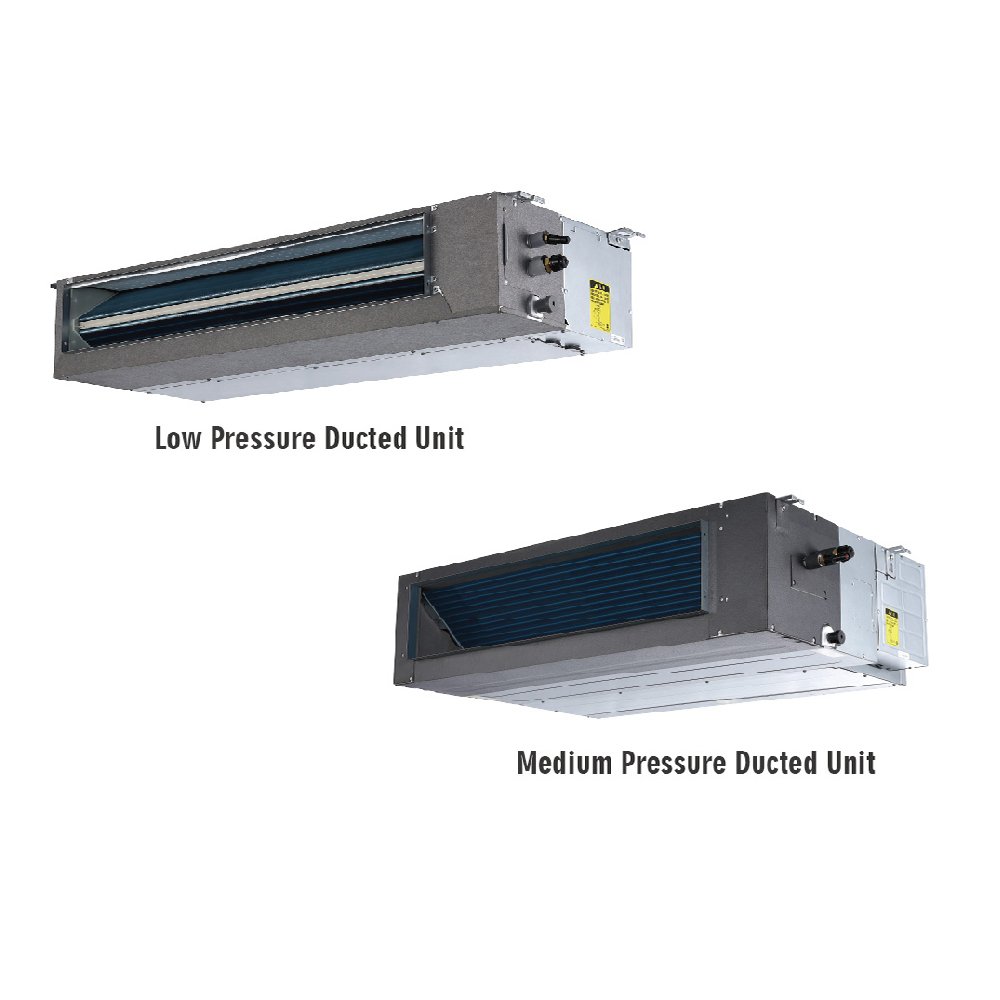 Central Ducted Split Inverter Condenser Concealed Duct Type Air Conditioning Heat Pump Duct Type Air Conditioner Fan Coils