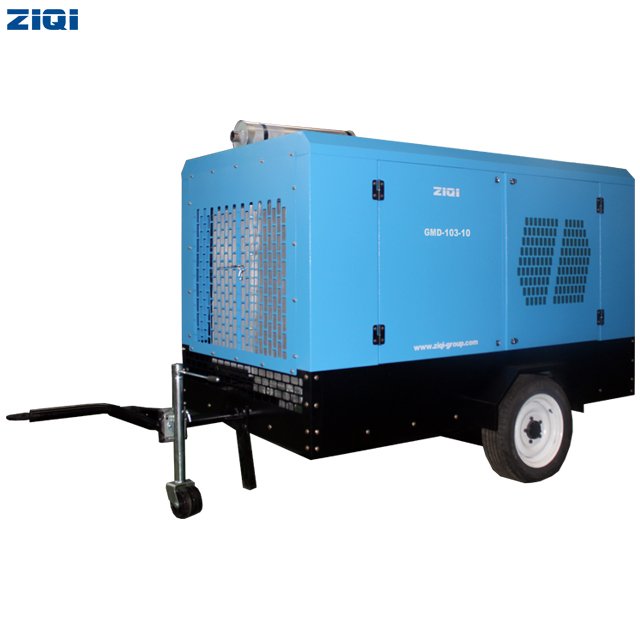 Mobile diesel Quiet Best Service 260 hp General Industry Equipment Portable air Compressor with Outstanding Quality