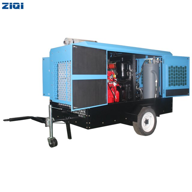 Mobile diesel Quiet Best Service 260 hp General Industry Equipment Portable air Compressor with Outstanding Quality