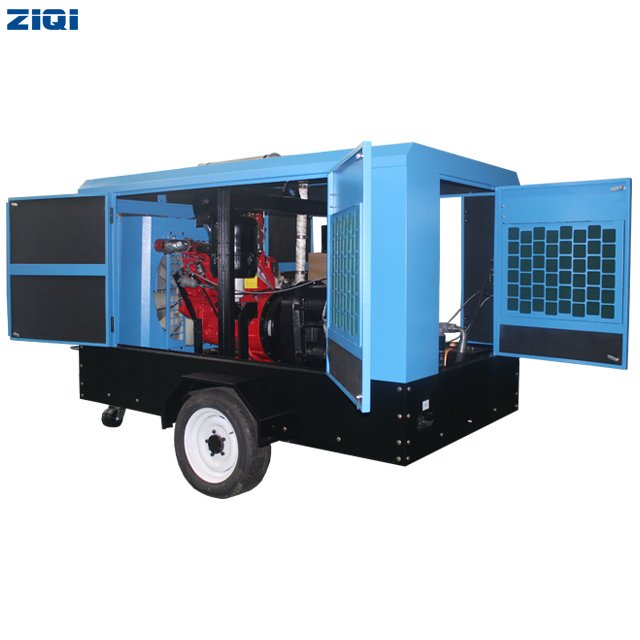 Mobile diesel Quiet Best Service 260 hp General Industry Equipment Portable air Compressor with Outstanding Quality