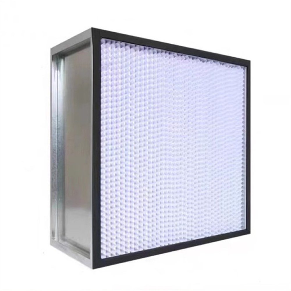 Custom Heat-Resistant Flame Retardant Panel HEPA Louver Filter for Fan