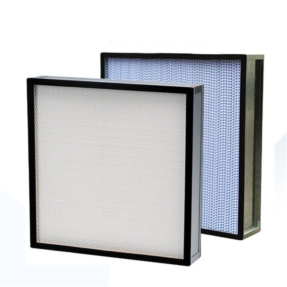 Custom Heat-Resistant Flame Retardant Panel HEPA Louver Filter for Fan
