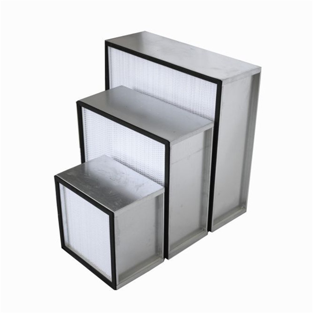 Custom Heat-Resistant Flame Retardant Panel HEPA Louver Filter for Fan
