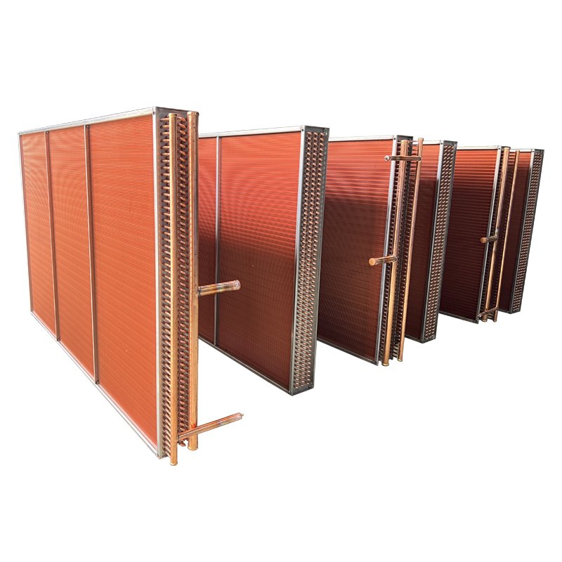 U Shaped Fin Tube Type Heat Exchanger OEM air Conditioner Evaporator Condenser Refrigeration Part