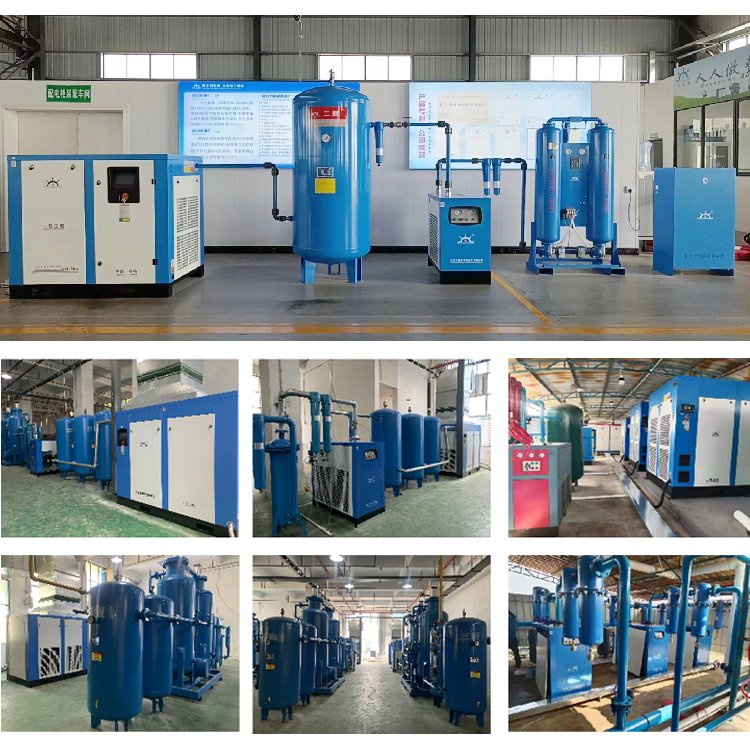 Customized Combination Package Industrial 20KW 380V Screw air Compressor air Storage Tank air Dryer Set