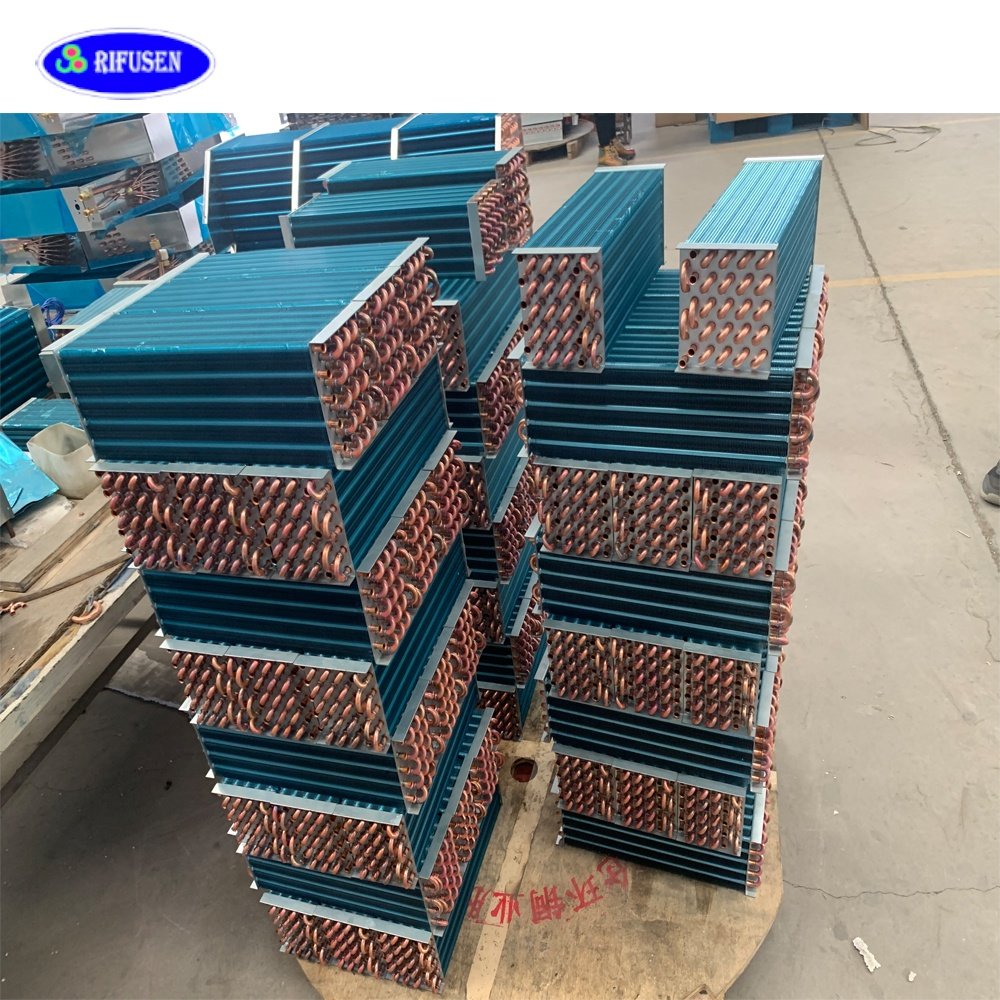 Air-cooled Finned Copper Tube Refrigerator Freezer Evaporator
