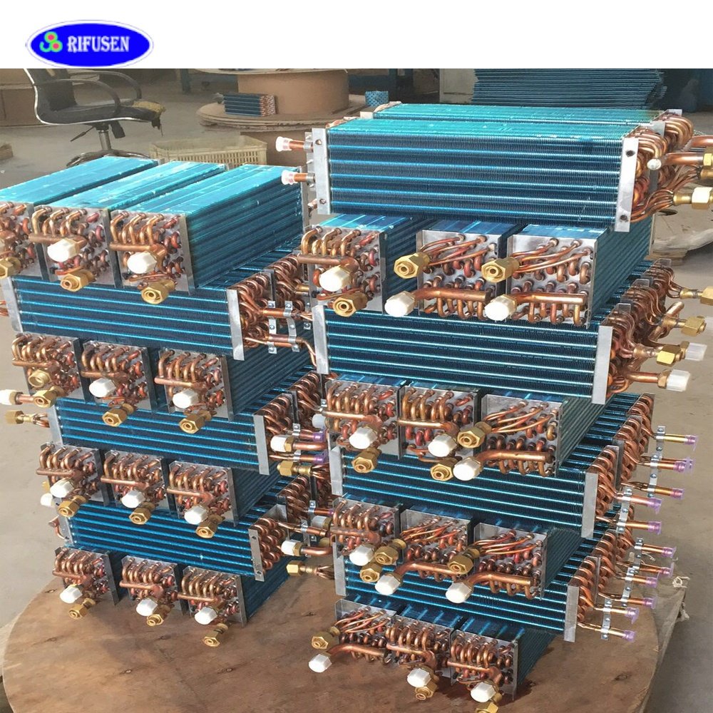 Air-cooled Finned Copper Tube Refrigerator Freezer Evaporator