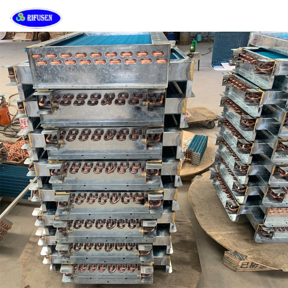 Air-cooled Finned Copper Tube Refrigerator Freezer Evaporator