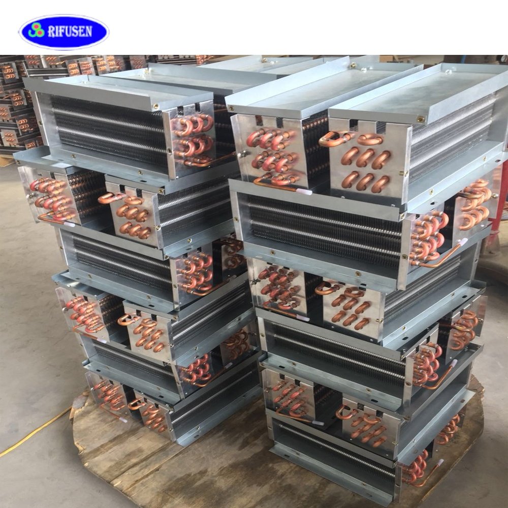 Air-cooled Finned Copper Tube Refrigerator Freezer Evaporator