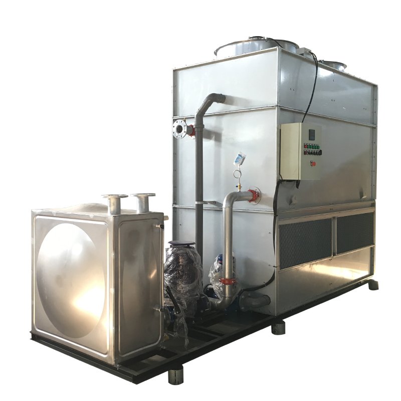 Industrial Refrigeration Air Cooled and Water Evaporative Condenser