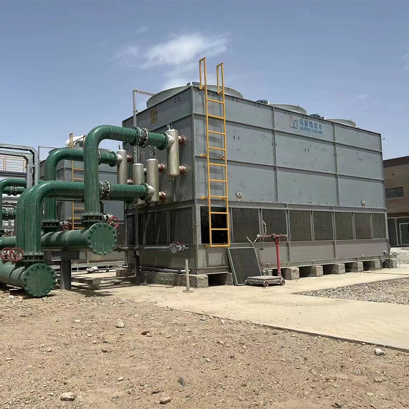 Industrial Refrigeration Air Cooled and Water Evaporative Condenser