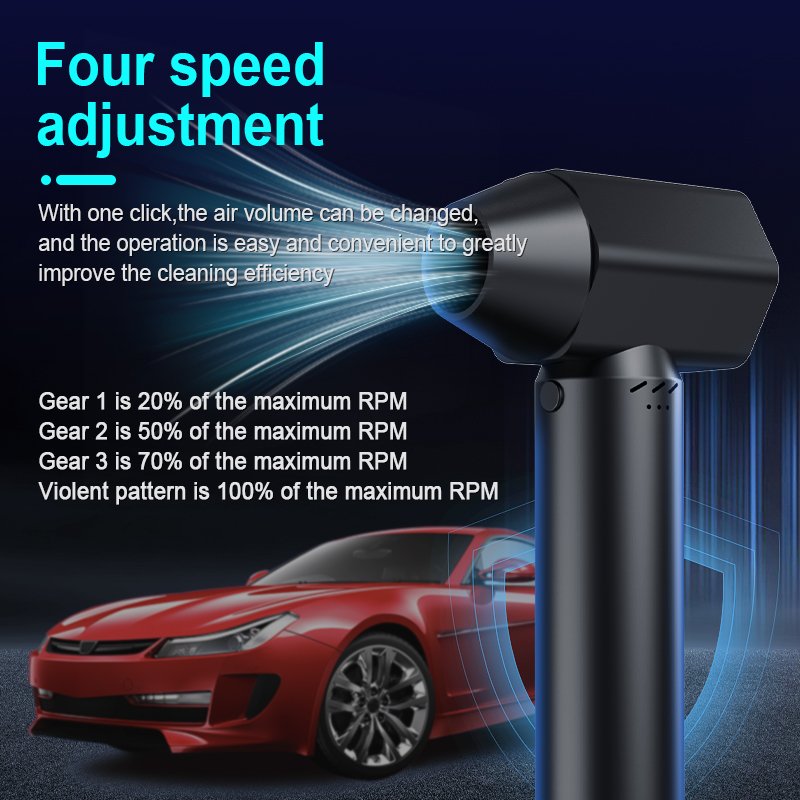 Violent Blower Mini Turbo Jet Fan Handheld Generation Brushless Motor Wind Speed Duct Fans