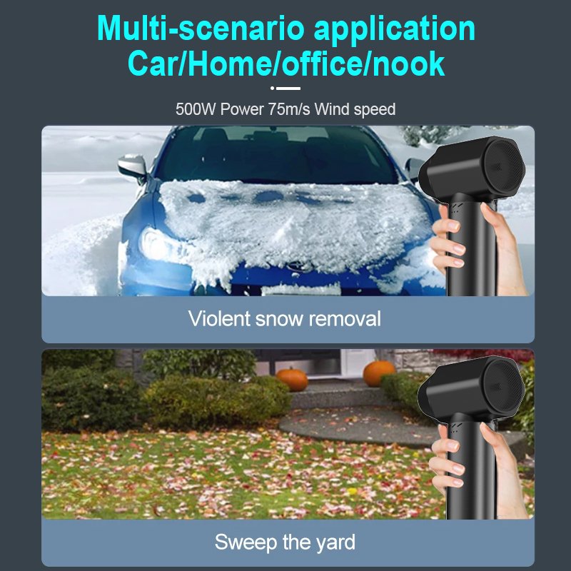 Violent Blower Mini Turbo Jet Fan Handheld Generation Brushless Motor Wind Speed Duct Fans