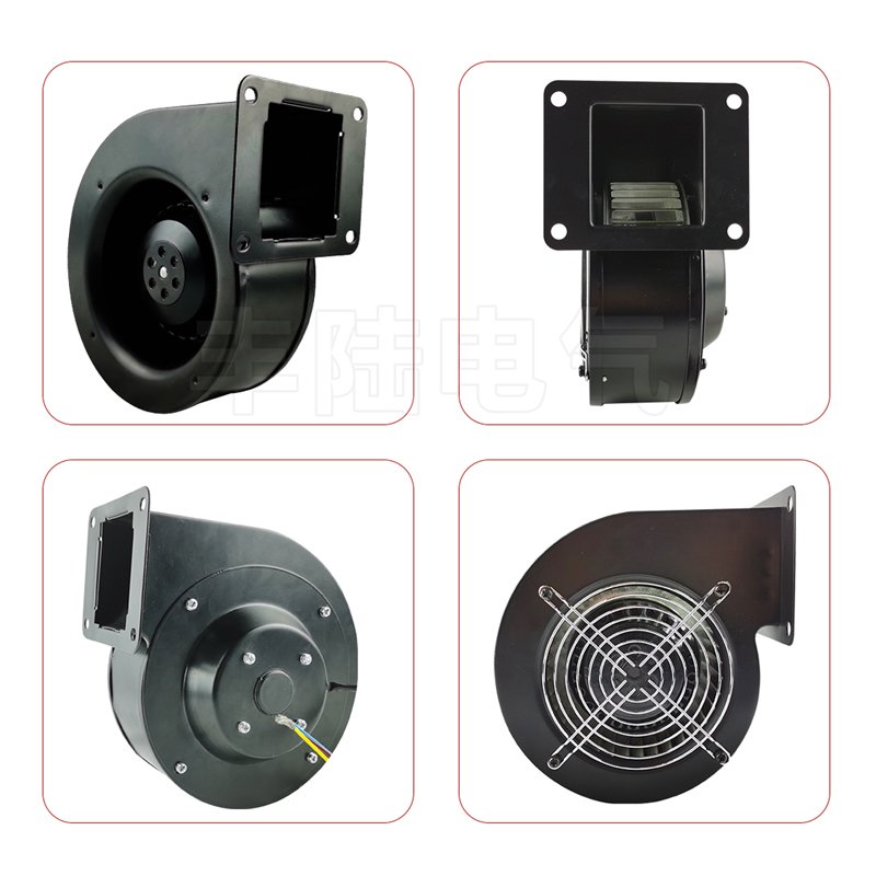 130FLJ1 220V 85W 130FLJ1-32 Centrifugal Blower Outdoor Wood Furnace Boiler Fans for Extruder Heat Dissipation Multi Wing Type