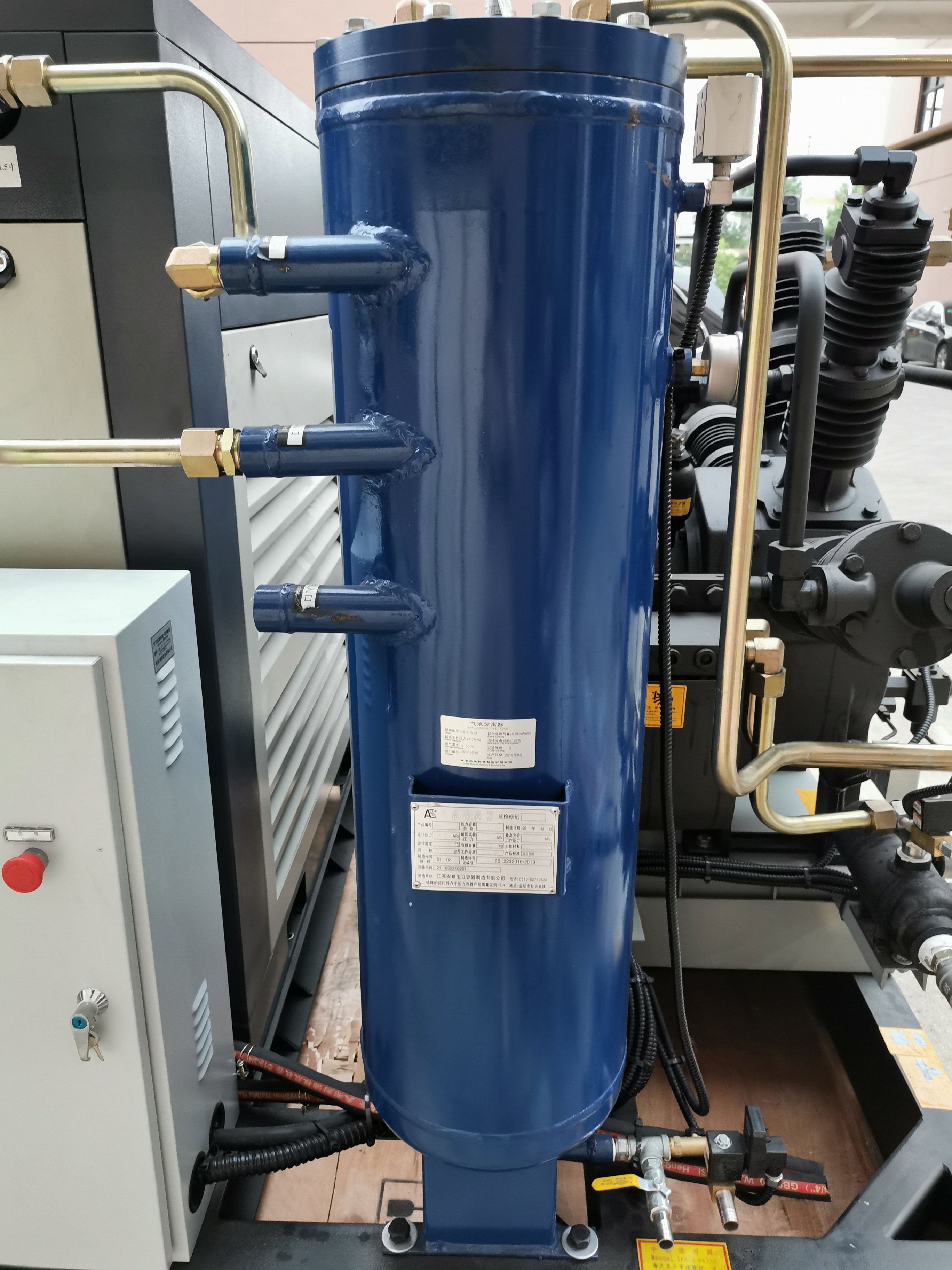 High Pressure Screw and Booster Air Compressor