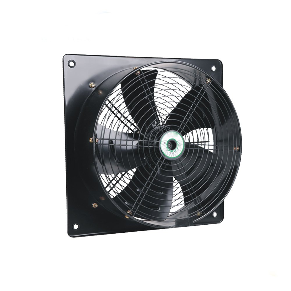 External Rotor Axial Fan 220/380V square Range Hood Fan Industrial Plant Powerful Ventilation Fan