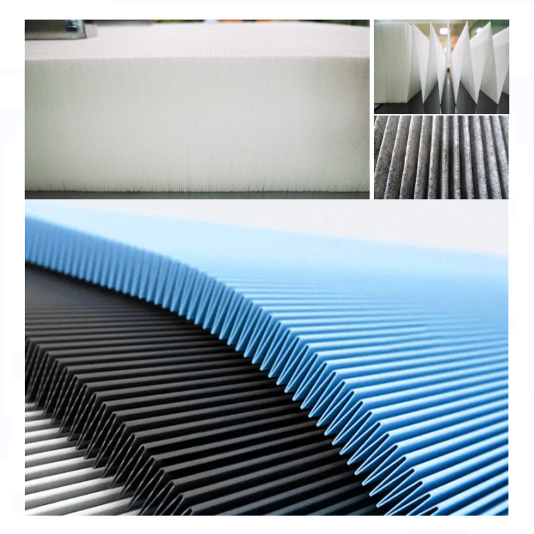 KTZZ55-600-4 Factory Knife Type Pleating Machine for Car Air Filter Making