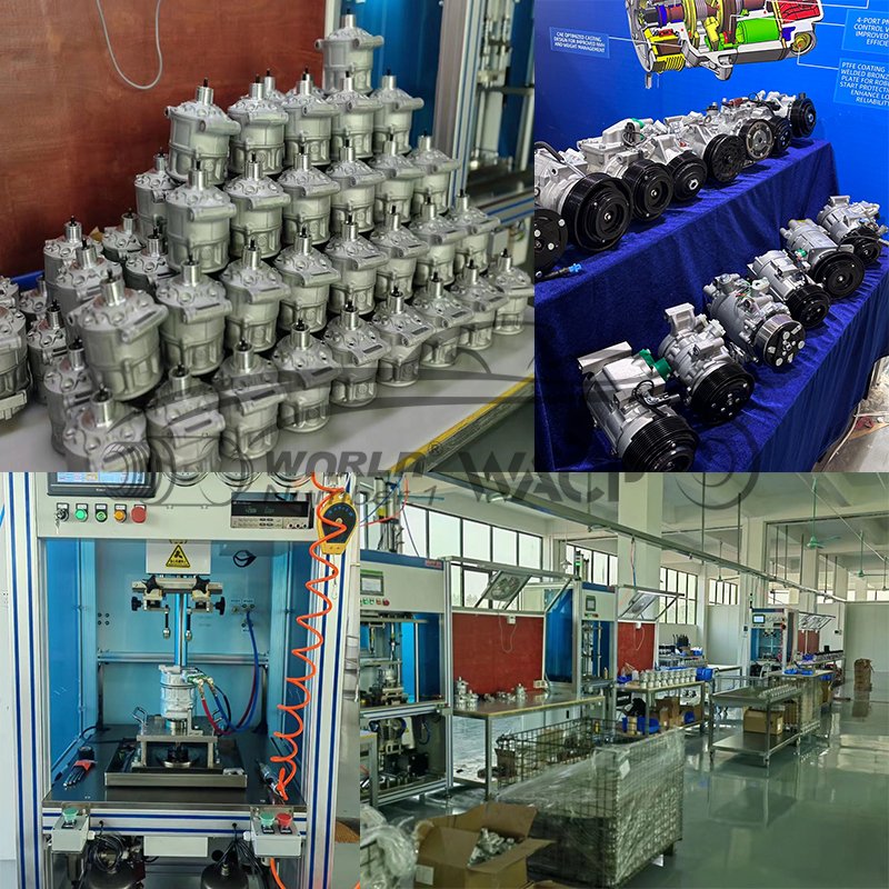 SEBX13 4PK Auto Air Compressor 1018002690/1017009704 12V Compressor Car AC 2006-2015 for Geely Panda MK WXGL015