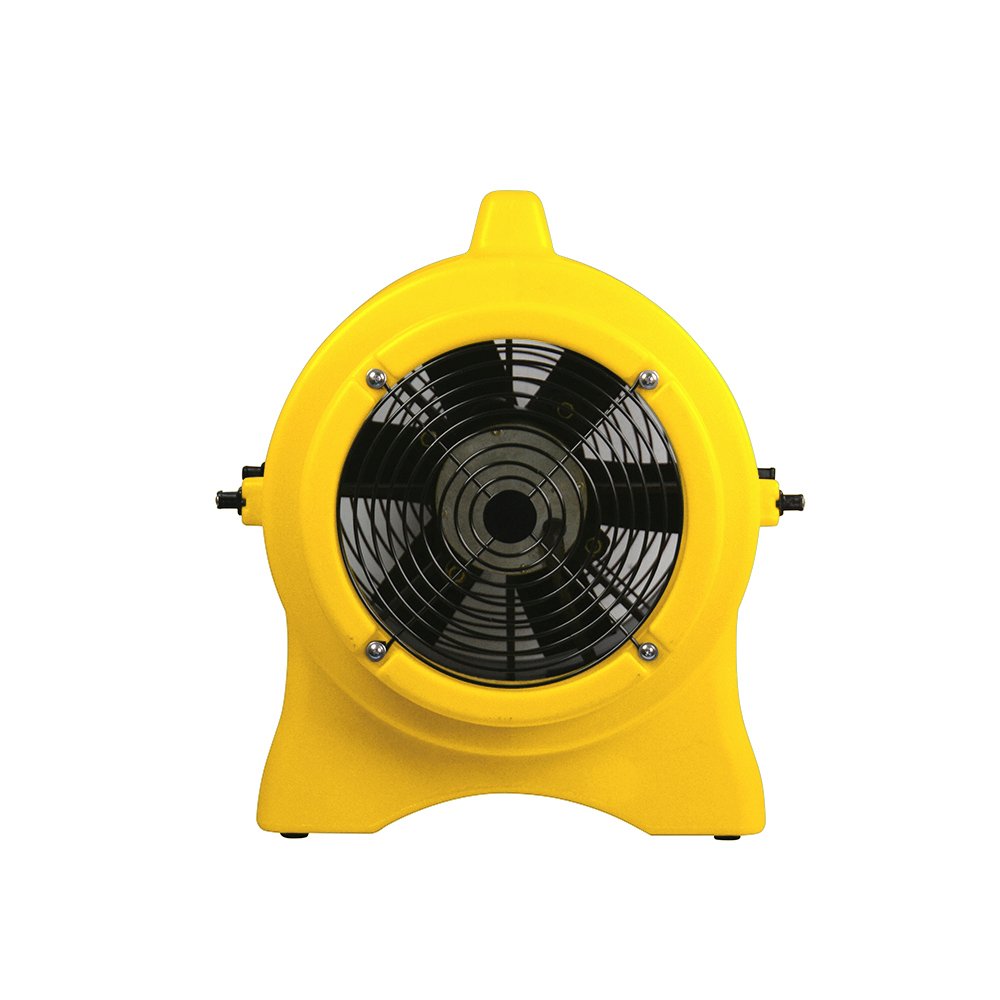 12 Inch Axial Blower Cyclone Floor Dryer Fan 1.0HP Industrial Air Mover Multiple Use Stacked Ventilation for Confined Space
