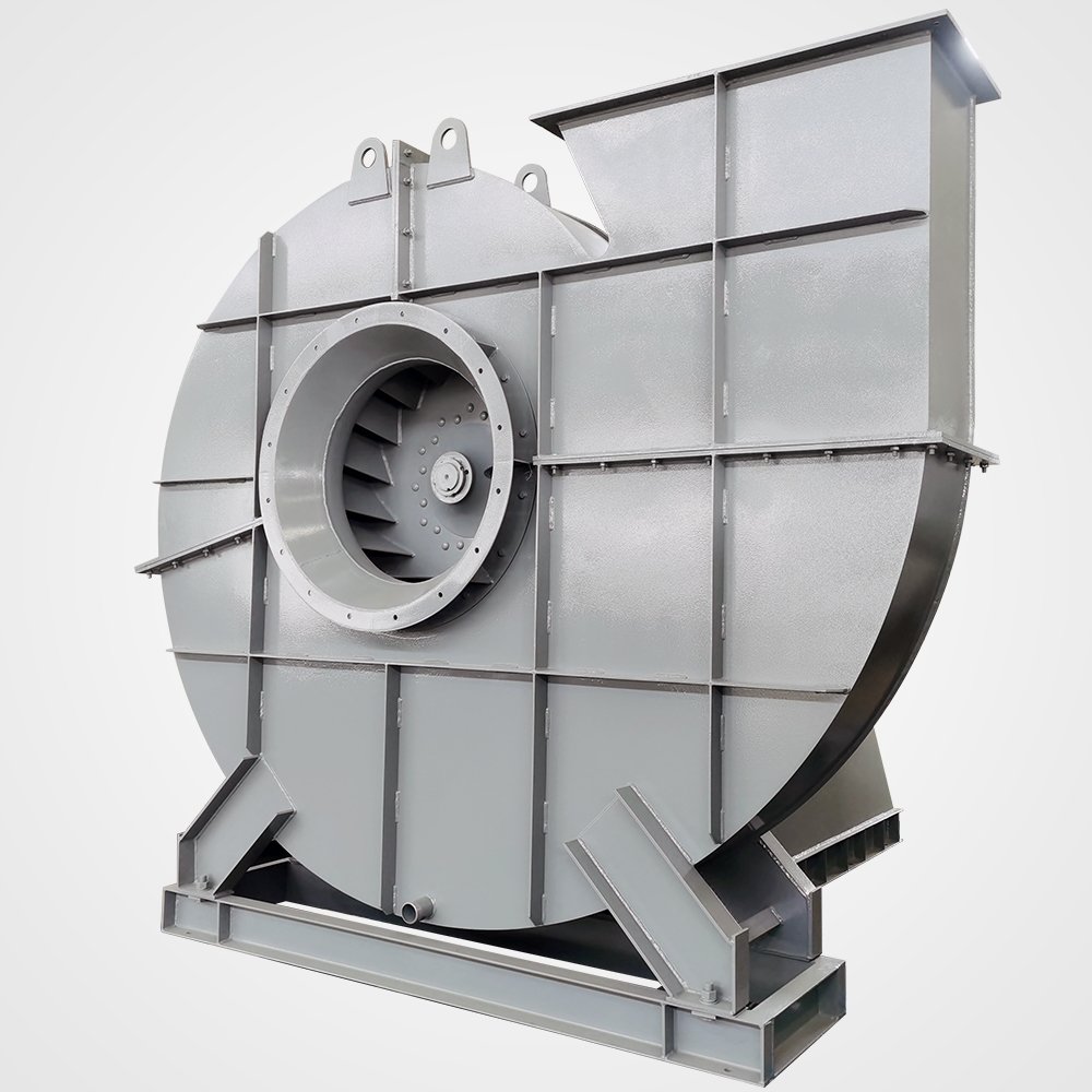 China Price Large air Capacity Energy Efficiency Induced Draft Blower Fan for Steel Plants