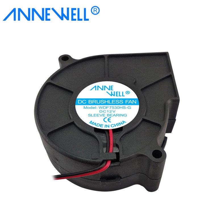 75x75x30mm 75mm Vacuum Cleaner Neorest Bidet Dryer 7530 Blower Exhaust Fan 12v DC Blower 24V DC Cooling Centrifugal Blower Fan