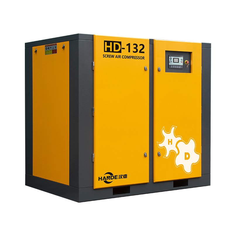 HANDE 132kw 175HP Air Compressor Power Frequency Rotary Screw Air Compressor 380V 220V 415V 440V 460V 480V Industrial Compressor
