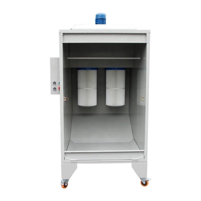 Nice Price Small Size Manual Powder Coating Spray Cabin Booth with Filter
