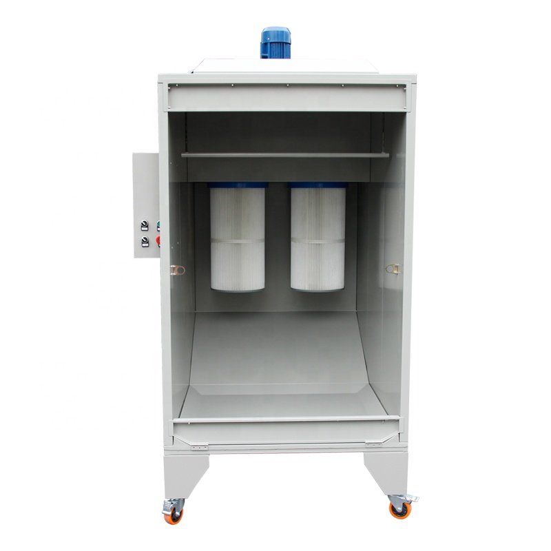Nice Price Small Size Manual Powder Coating Spray Cabin Booth with Filter