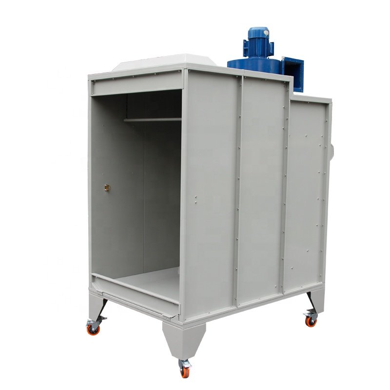 Nice Price Small Size Manual Powder Coating Spray Cabin Booth with Filter