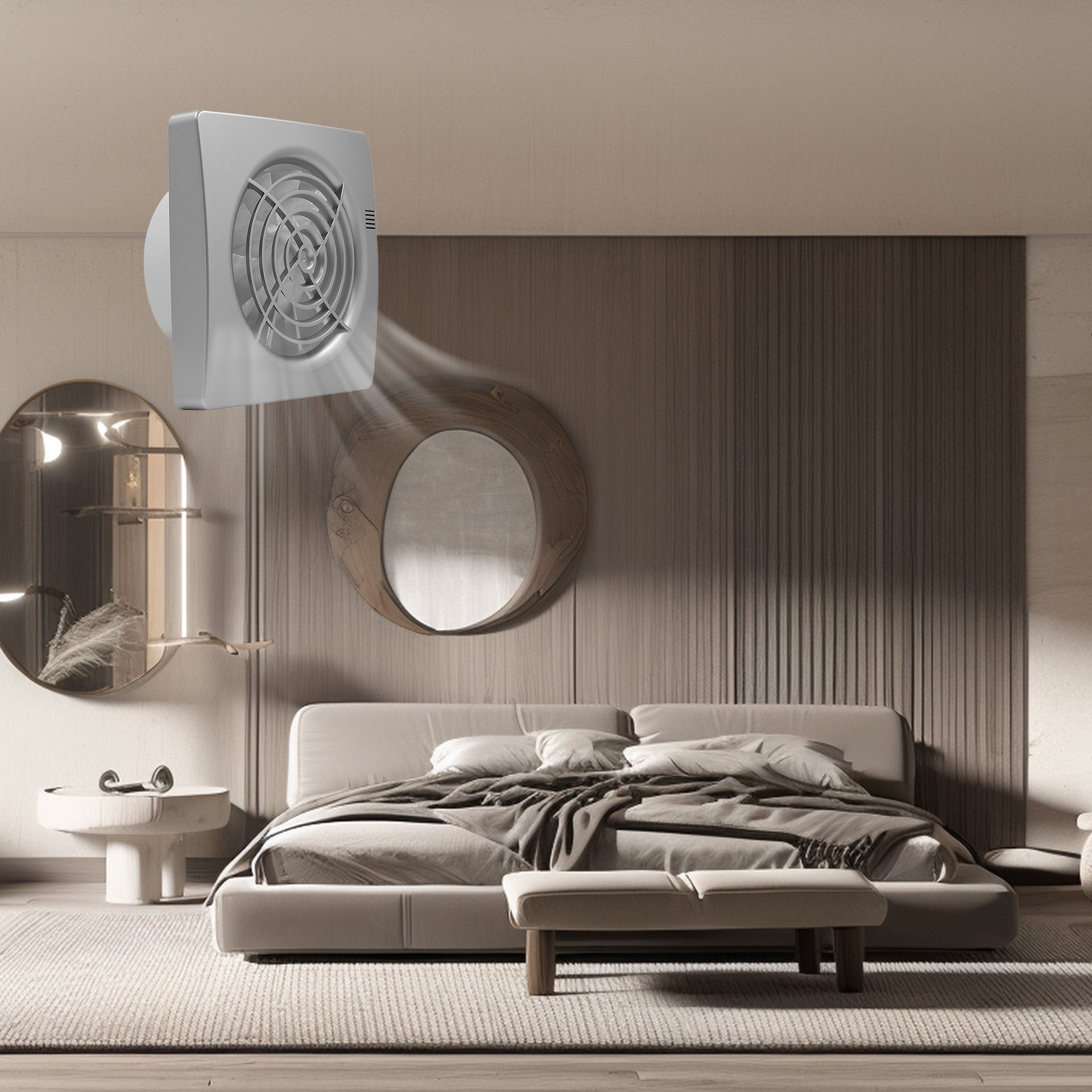 4 Inch Small Size Exhaust Fan Ventilation Bathroom Extractor Kitchen Fan