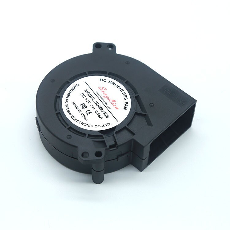 Hot-sale 97 X 33 Mm 12V 24V Ball or Sleeve Bearing Turbo Blower Dc Centrifugal Fans for Car Dryer Blower