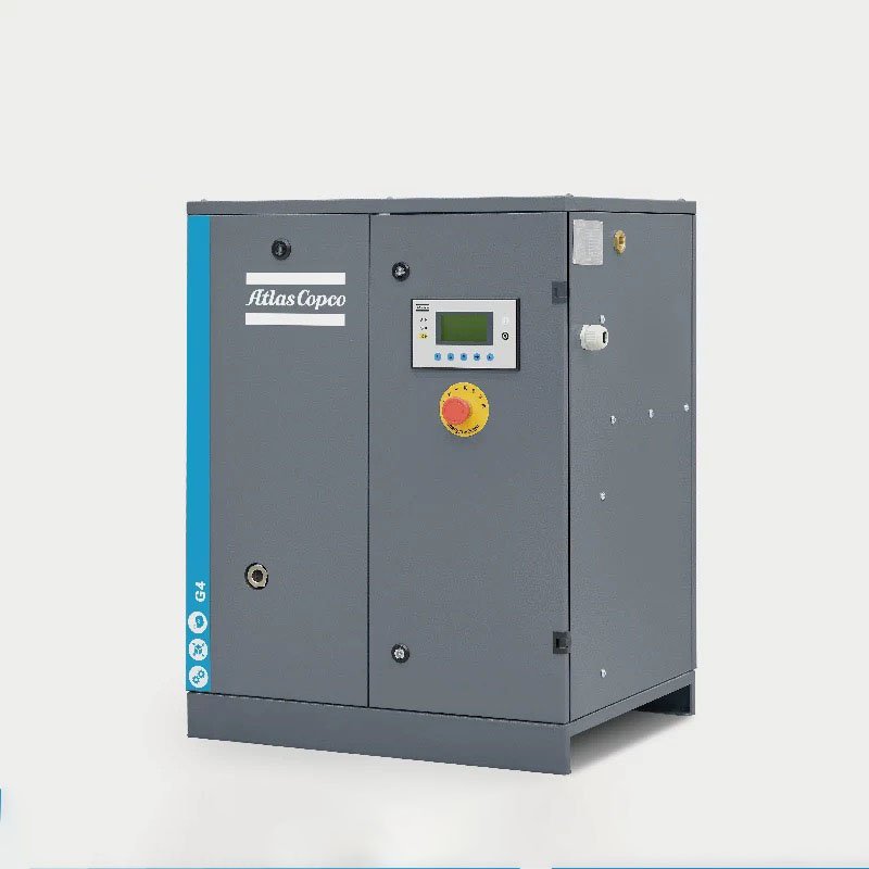Atlas Copco G4 Oil Injected Screw air Compressor 4kW Pack Model 400v