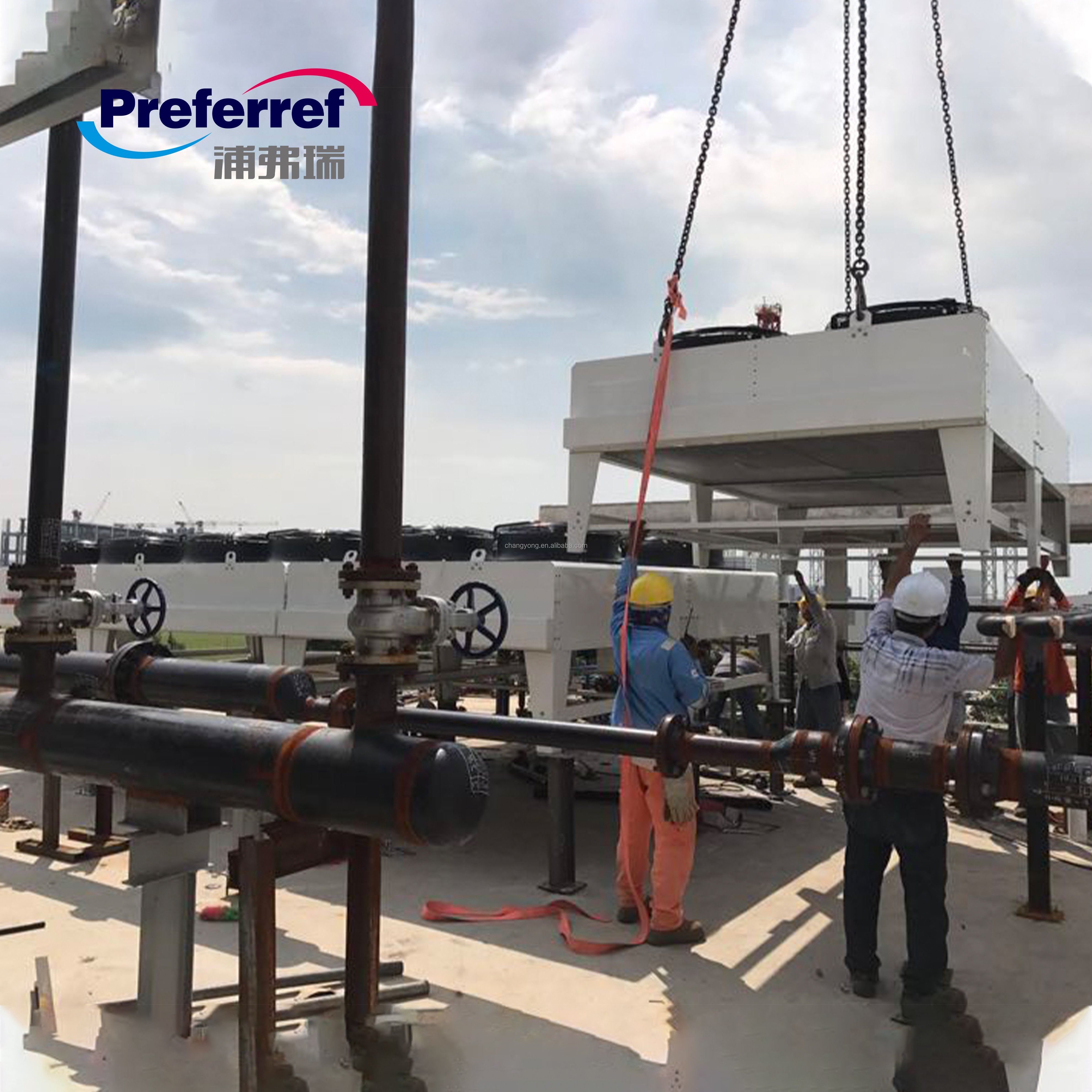 Long Service Life Air Cooled Condenser Adiabatic Cooler Dry Cooler for Immersion Cooling System