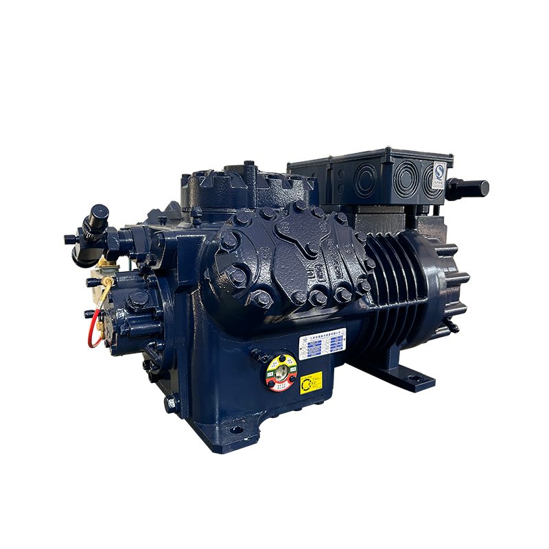 Wholesale Mechanical Device Blue Large Six Cylinder Semi Closed Piston Air Scroll Chiller Parallel Condensing Unit Industrial