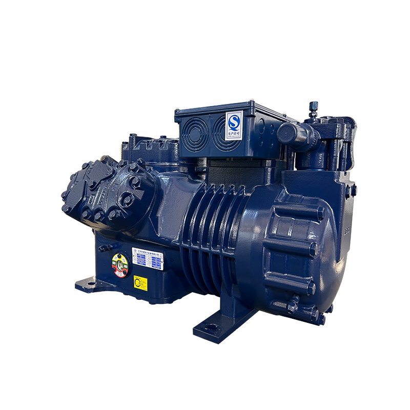 Wholesale Mechanical Device Blue Large Six Cylinder Semi Closed Piston Air Scroll Chiller Parallel Condensing Unit Industrial